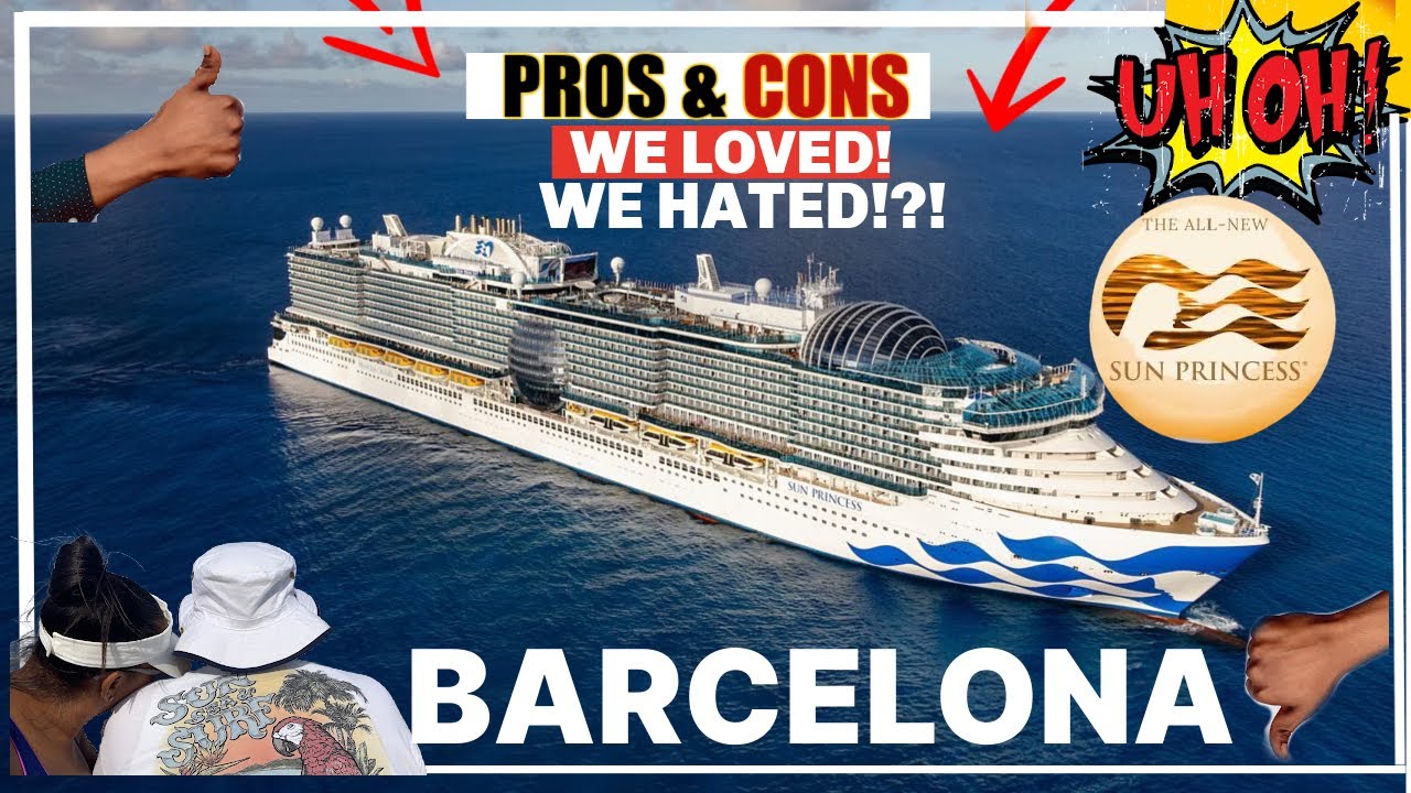 PRO's & CON's Sun Princess 🌟 Europe Group Cruise  | Our Honest Full Review 🌟