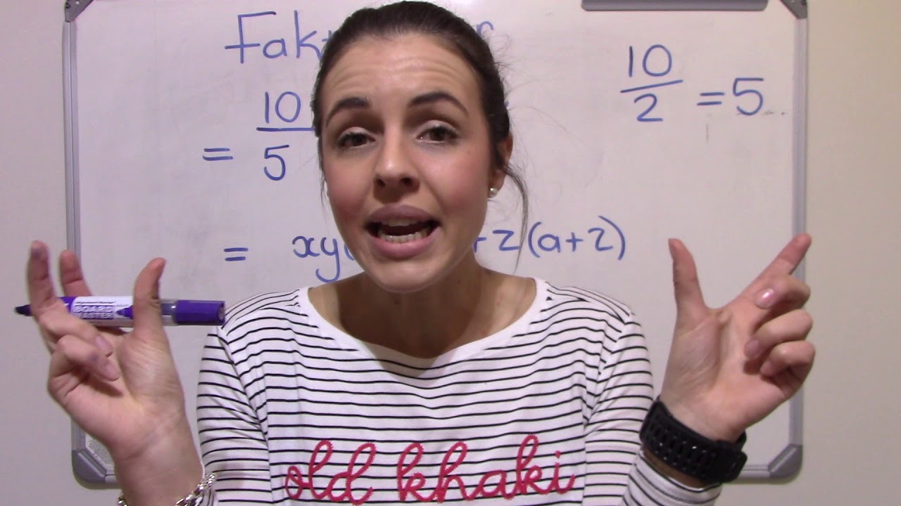 Wiskunde met LitNet: graad 9 – faktorisering