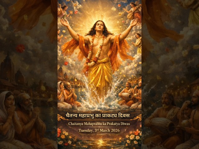 Invitation For Chaitanya Mahaprabhu Ka Avirbhav | Short Invitation | Damodar Das