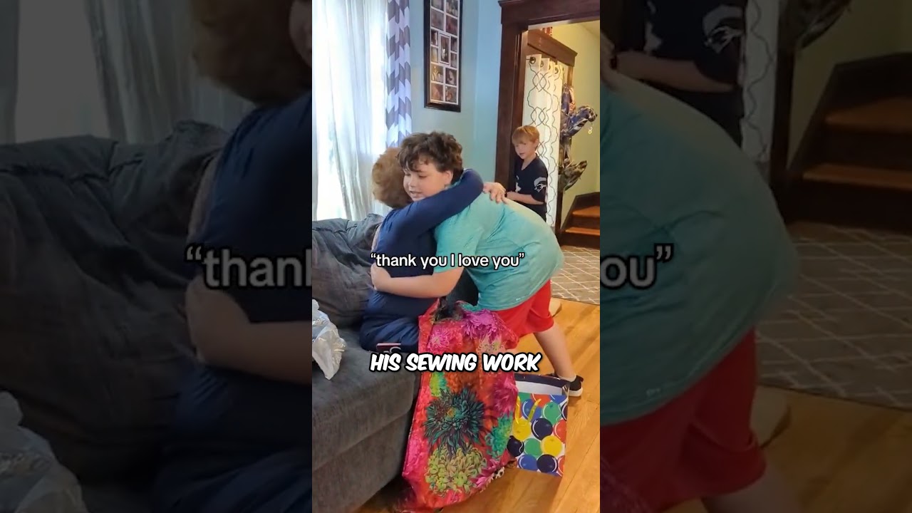 He made an amazing gift for his grandma 🔥❤️