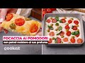 Focaccia ai pomodori: come farla alta, soffice e piena di bolle