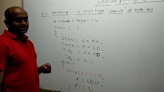 8051 Serial port programming part 3