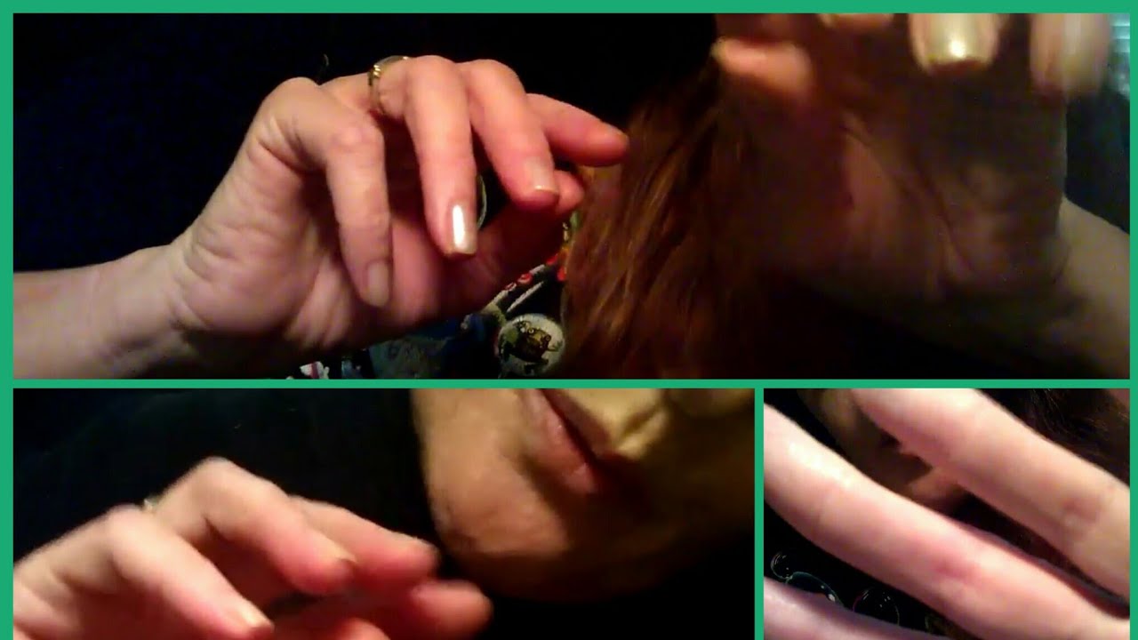 Oldschool. ASMR Hand movements.