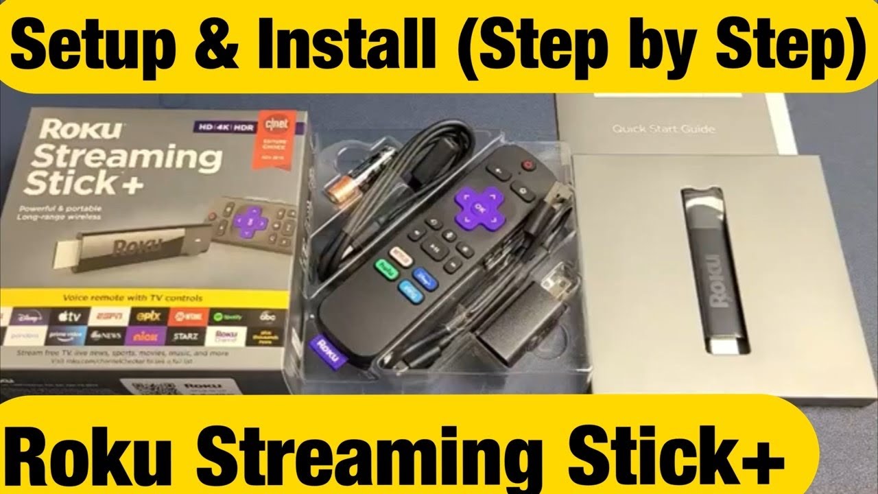 How To Install Setup Roku Streaming Stick Plus For Beginners YouTube How To Install Setup Roku Streaming Stick Plus For Beginners YouTube