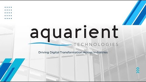 Aquarient Technologies - Your Partner for Salesforce, Data, AI & Oracle