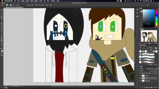 Speed Art - Happy Late Halloween! (Minecraft: Story Mode Speed Art)