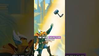 "Top 5 Most Powerful Thor Weapons Ever And #1 Can Erase Divinity Itself ⚡🔨 #shorts #marvel #thor"
