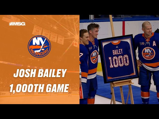 Josh Bailey's long, strange trip to the Top 10 of the Islanders