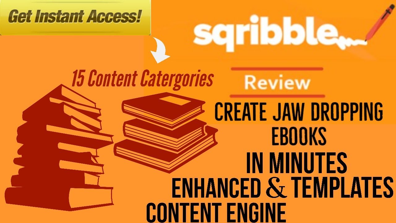 Sqribble Review & Bonuses: Introduction & examples on How to Create $300-$5000/month eBook business