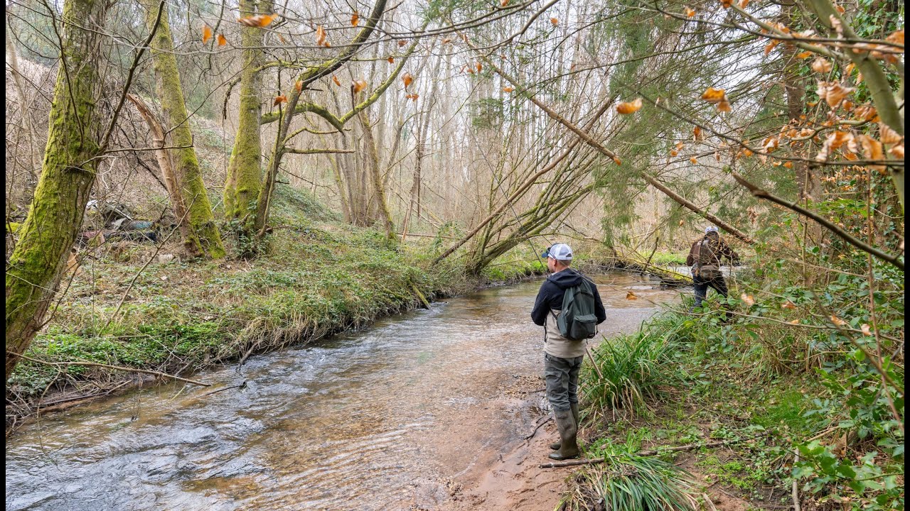 La pêche de la truite au toc