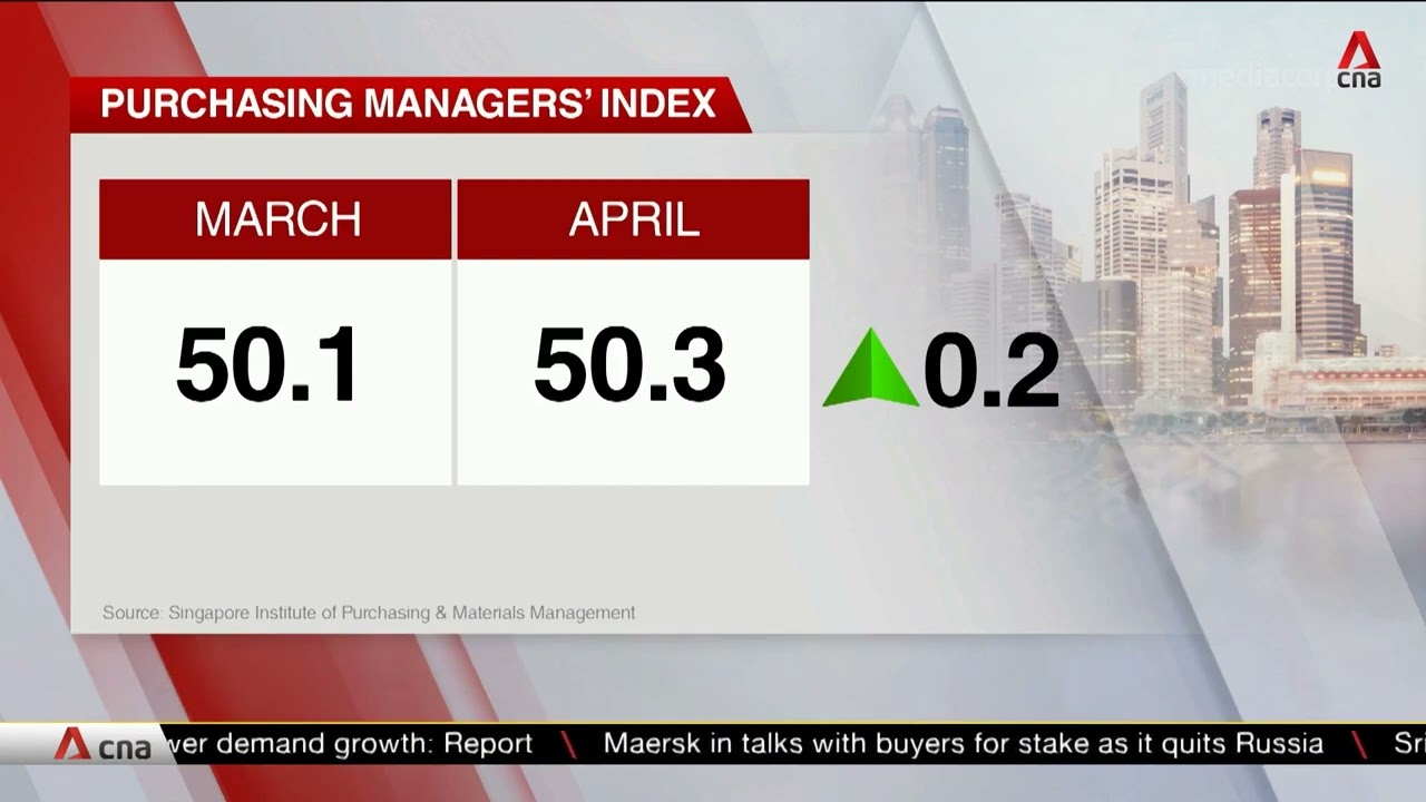 Singapore PMI Purchasing Managers’ Index April 2022