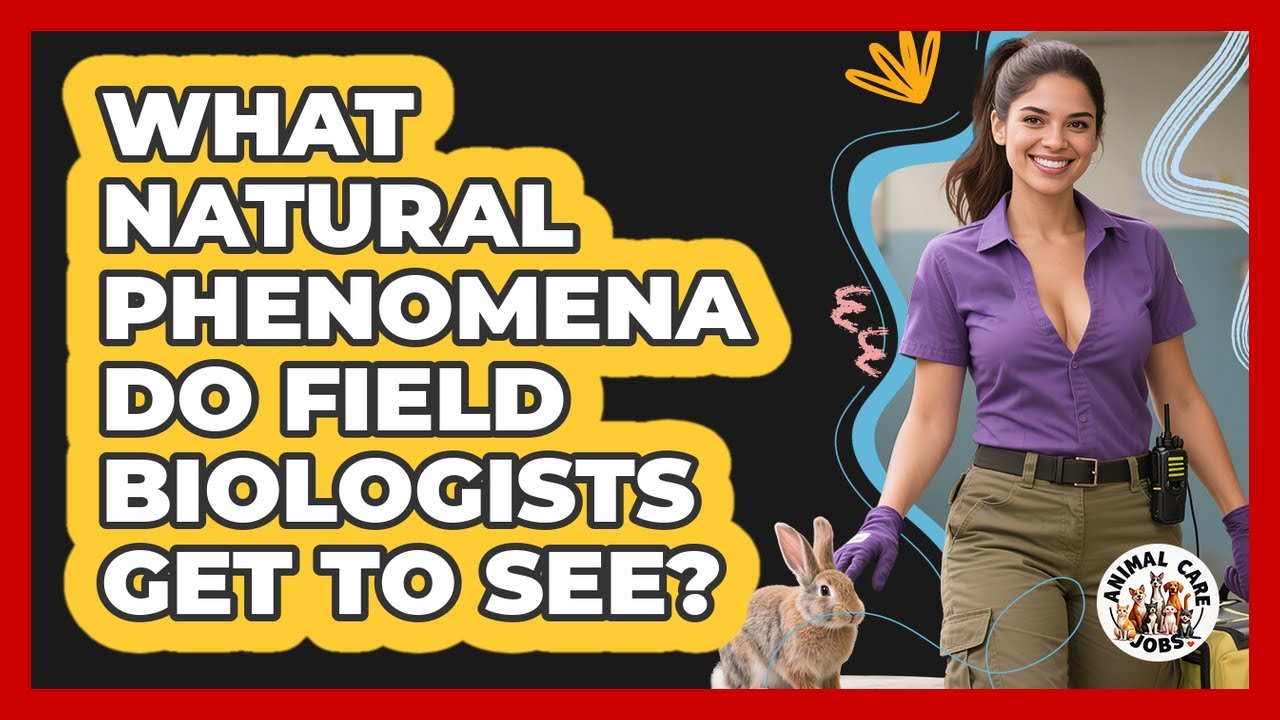 What Natural Phenomena Do Field Biologists Get To See? - Animal Care Jobs