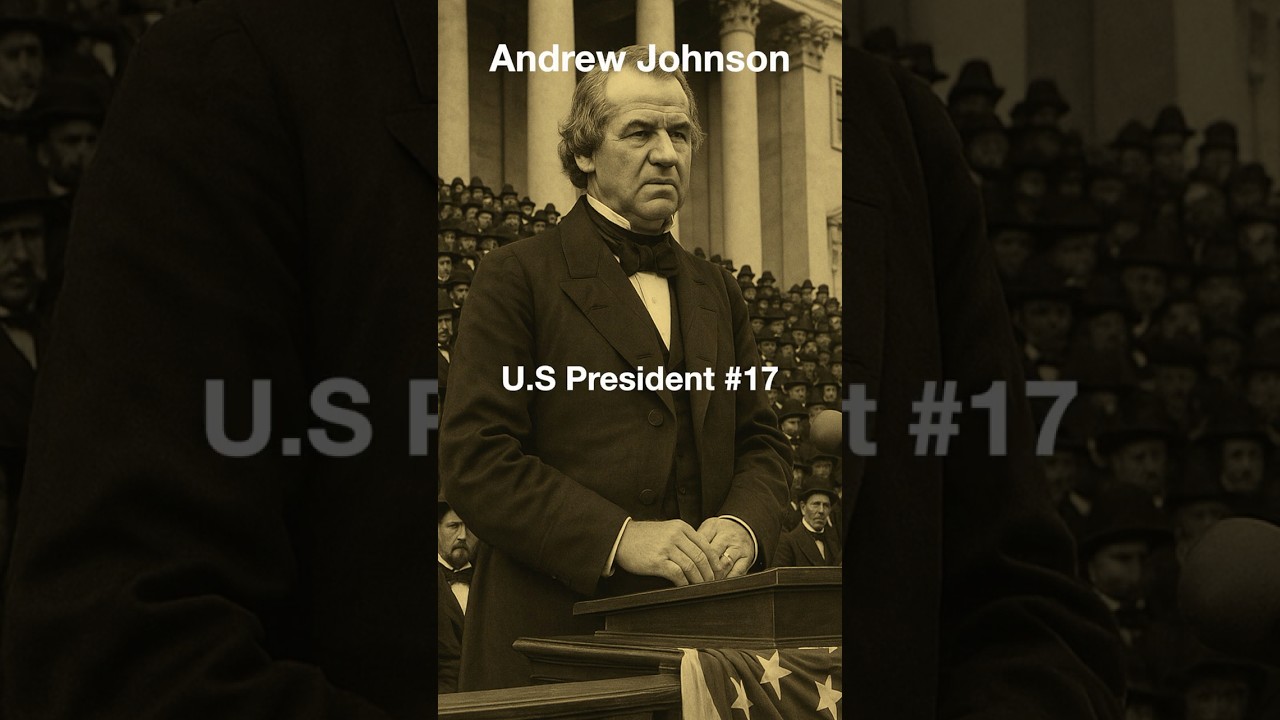 #17 Andrew Johnson – The Impeached President 