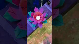 Decorative flowers । paper craft। lotus flower #craft #festival #ideas #art #decoration