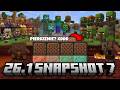 Minecraft 26.1: Przegląd Snapshota 26.1 Snapshot 7 | Nowe dźwięki Trąbki na Noteblockach!