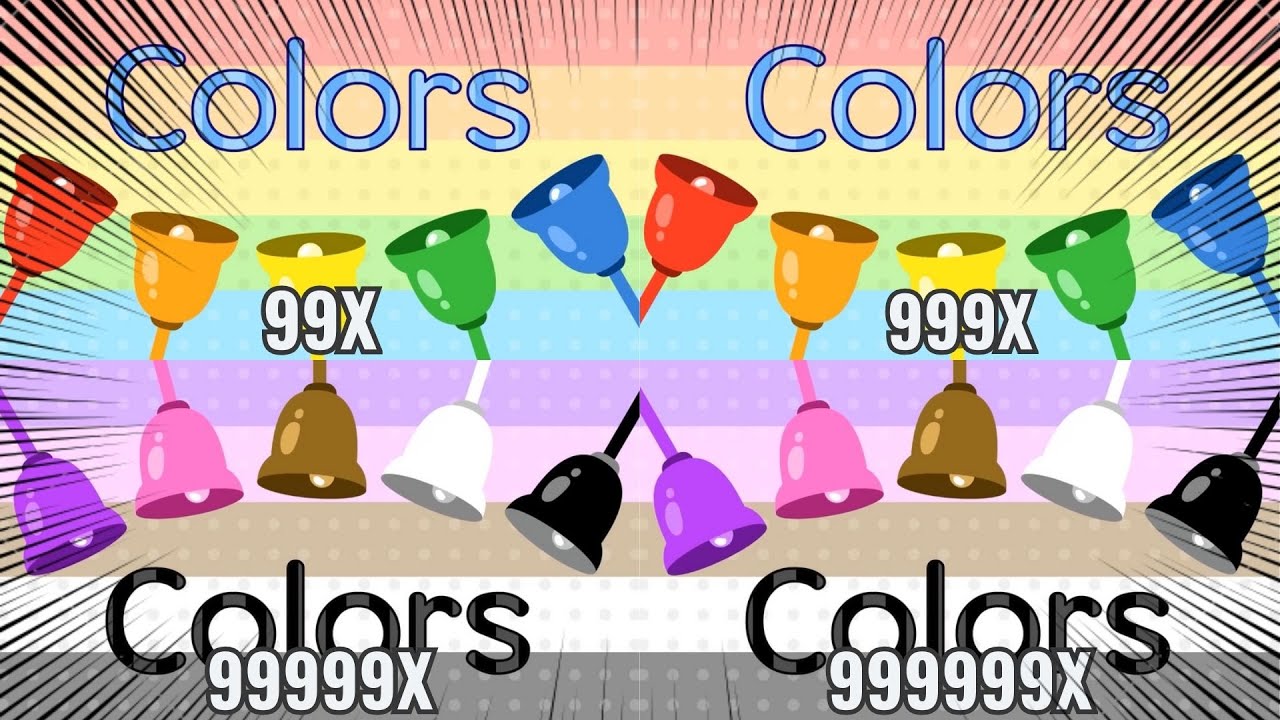 The Color Song Intro Getting 999999X Speed