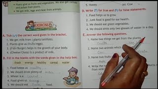 Celebrity Class-1 ''Our Food'' Chapter-7 EVS | Full Chapter Exercise Explanation Profile