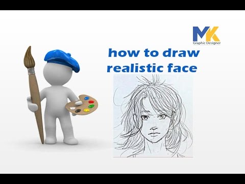 how to draw | how to draw realistic face - YouTube