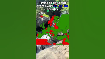 Trying to get a sub from every European country (Day 3) #alpinedragoon15 #europe #fyp #mapping #fyp