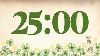 25 Minute Fun Saint Patrick’s Day Timer (Glockenspiel Tones at End)