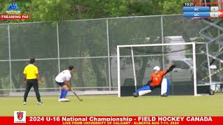 BC Boys and Quebec City 3rd goal of the game