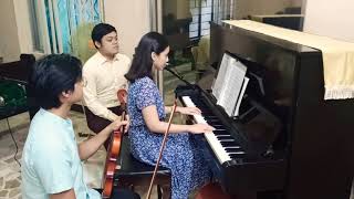 Here I Am Lord Violin & Piano Instrumental Cover - Dianne Moriones, Lawrence Operaña, & Evan Masbate