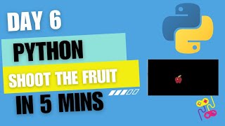 Shoot the fruit | Python games tutorial for beginners screenshot 3