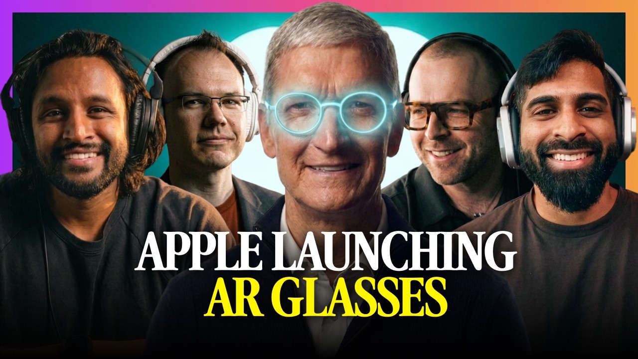 Apple's AR Glasses, OpenAI's Strange New Device & AI Is Wiping Out SaaS | Ep. 7 (LIVE Audience)