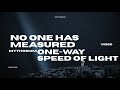 Mythosium Explains  Why No One Has Ever Measured the One Way Speed of Light