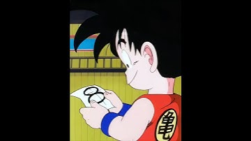 Goku Draws His Number... | Dragon Ball #shorts