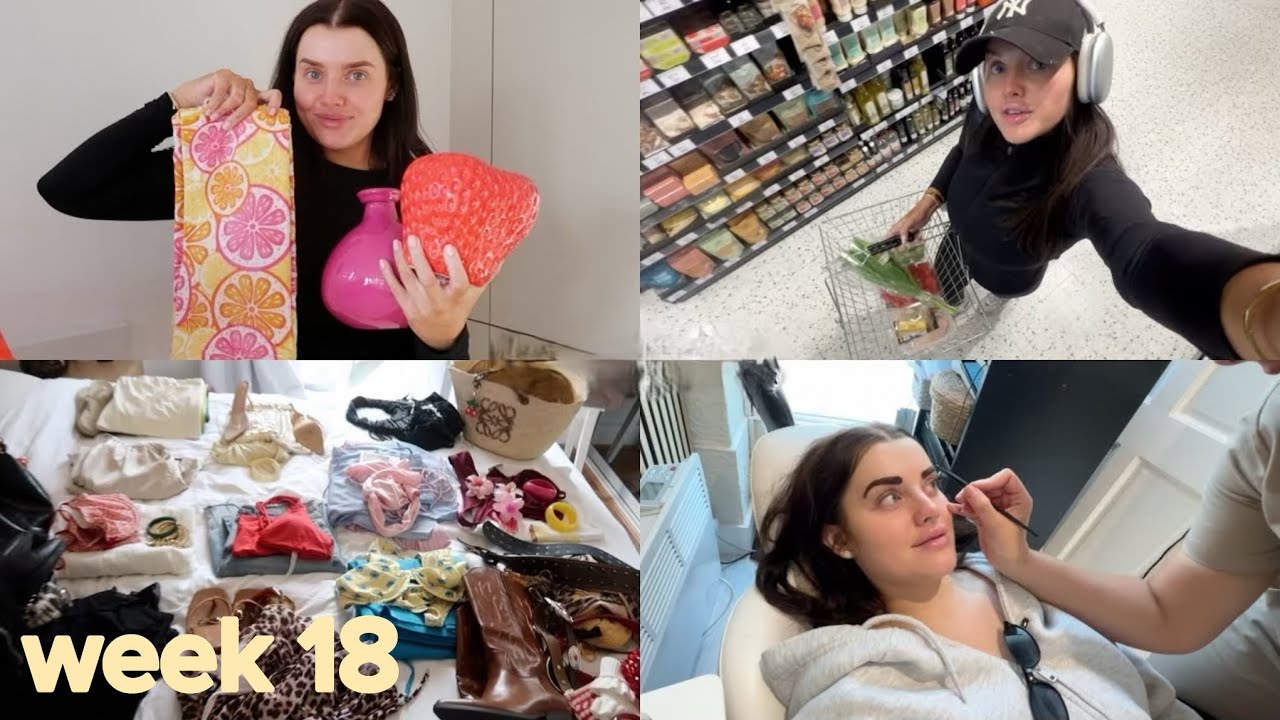 vlog: a different but exciting week, major shopping haul + IBIZA PREP!!