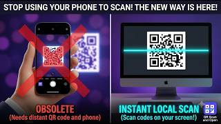 YOU ARE SCANNING QR CODES WRONG! BETTER WAY IS HERE!