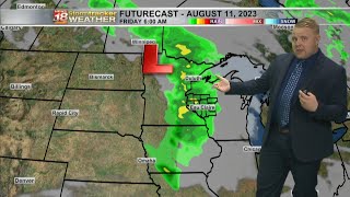 Stormtracker 18 Forecast for August 8th