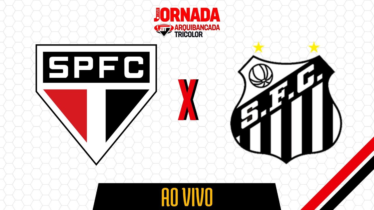 São Paulo 2 x 0 Santos (Direto do Morumbis) - Paulistão 2026: Jornada Esportiva AT