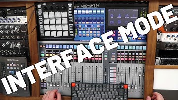 NEW StudioLive Interface Mode