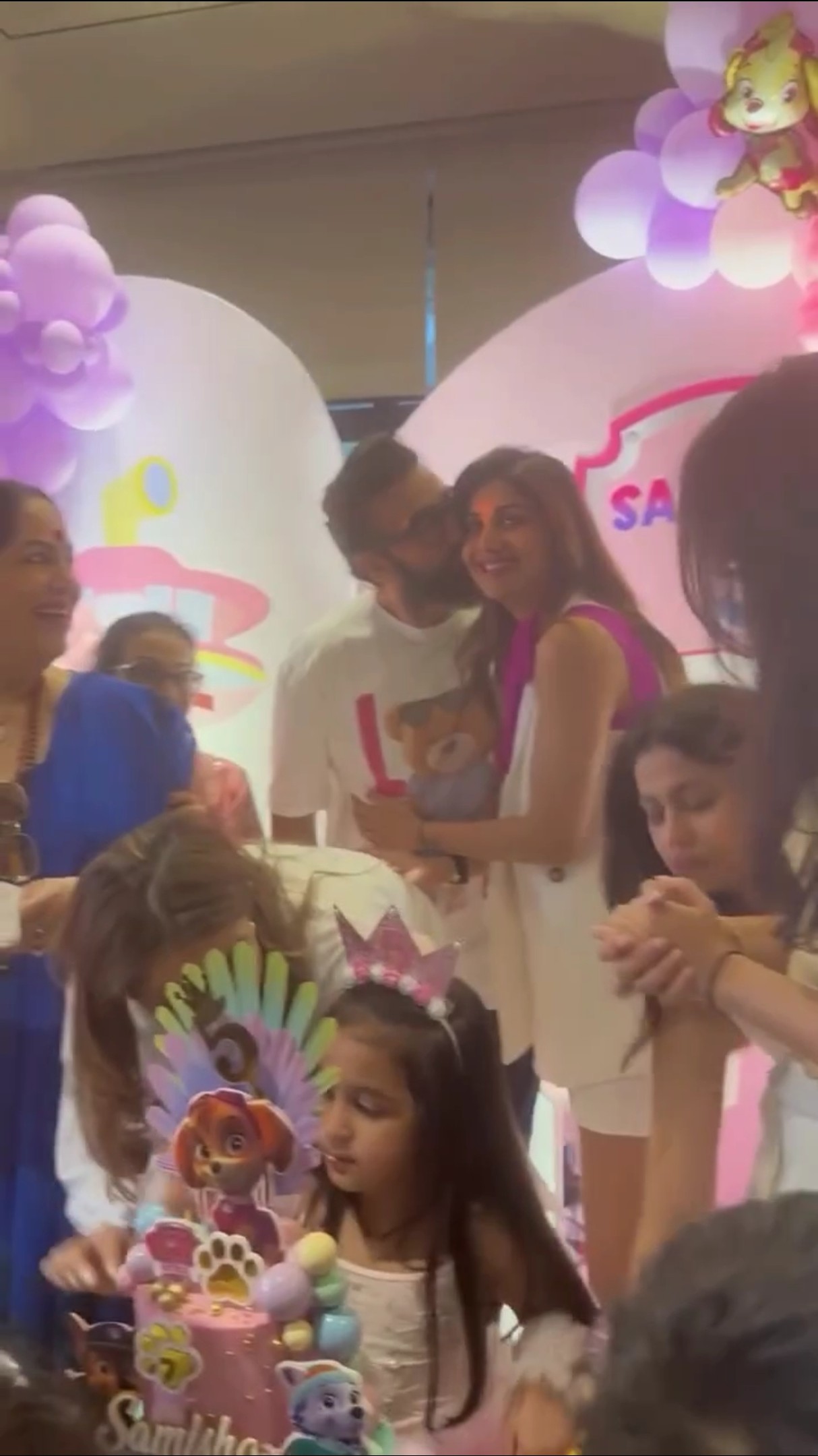 Shilpa Shetty-Raj Kundra CELEBRATE Daughter Samisha's Birthday ? #shorts #bollywood #baby #trending