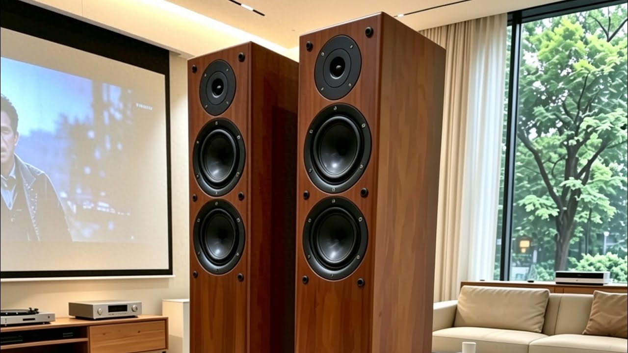 DENON SC-T33SG Speakers - YouTube