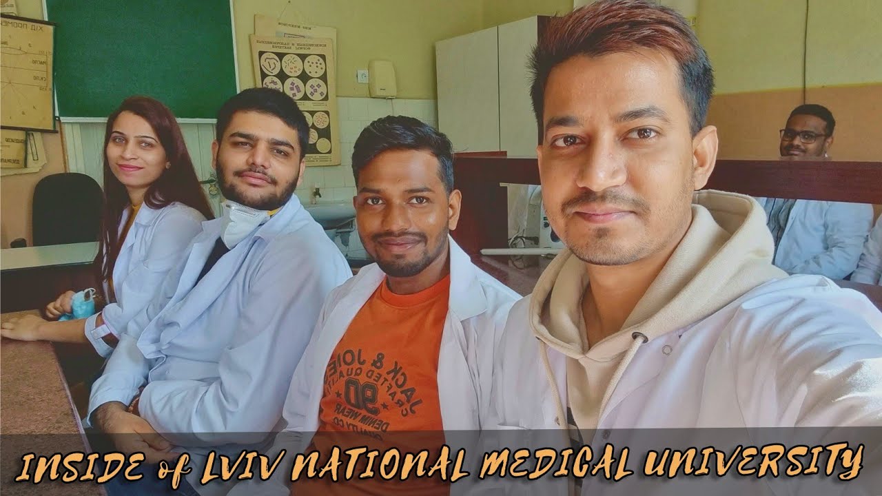 Inside of lviv National Medical university || 