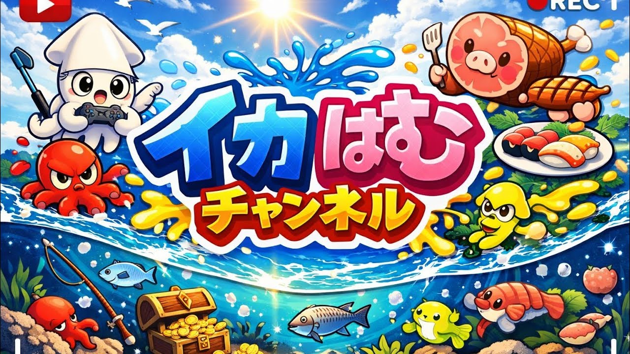 復活のイカはむ🦑チャンネル　今年もお世話になりました🙇