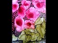 #44 Tutorial on Alcohol ink roses