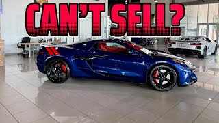 Chevrolet Dealership Full of Corvettes