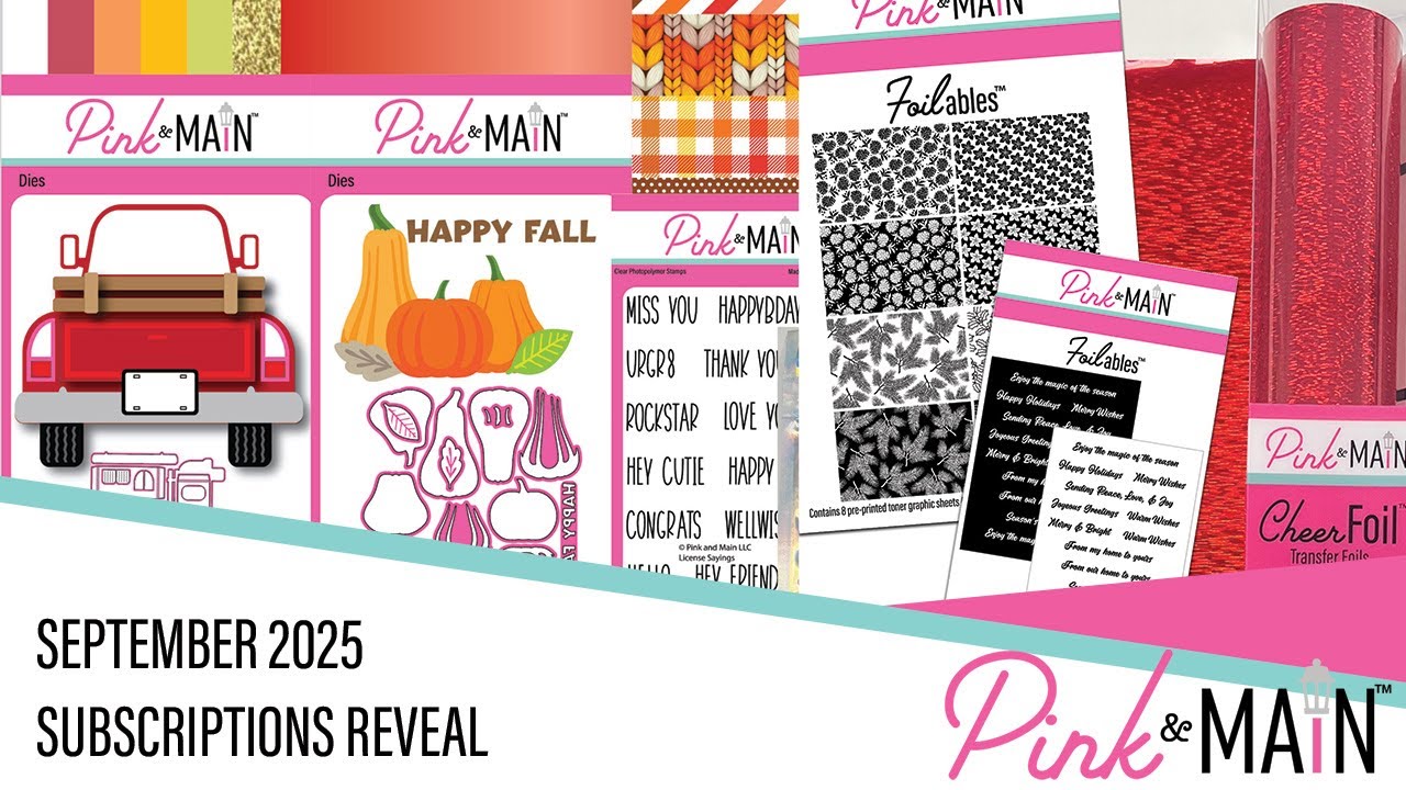 September 2025 Pink and Main Subscriptions Reveal