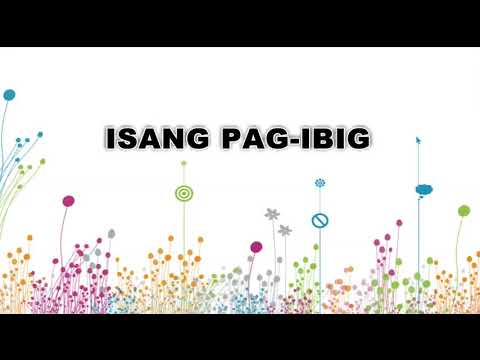 Isang pag ibig