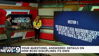 Your Questions, Answered: Details on how BCSO disciplines its own