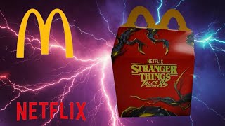 Stranger Things Tales From ‘85 Happy Meal Toy Unboxing | McDonald’s 2026