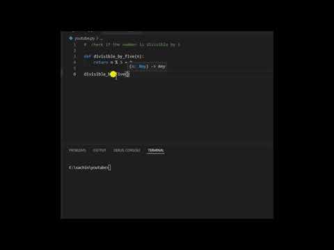 How to check a number is divisible by 5