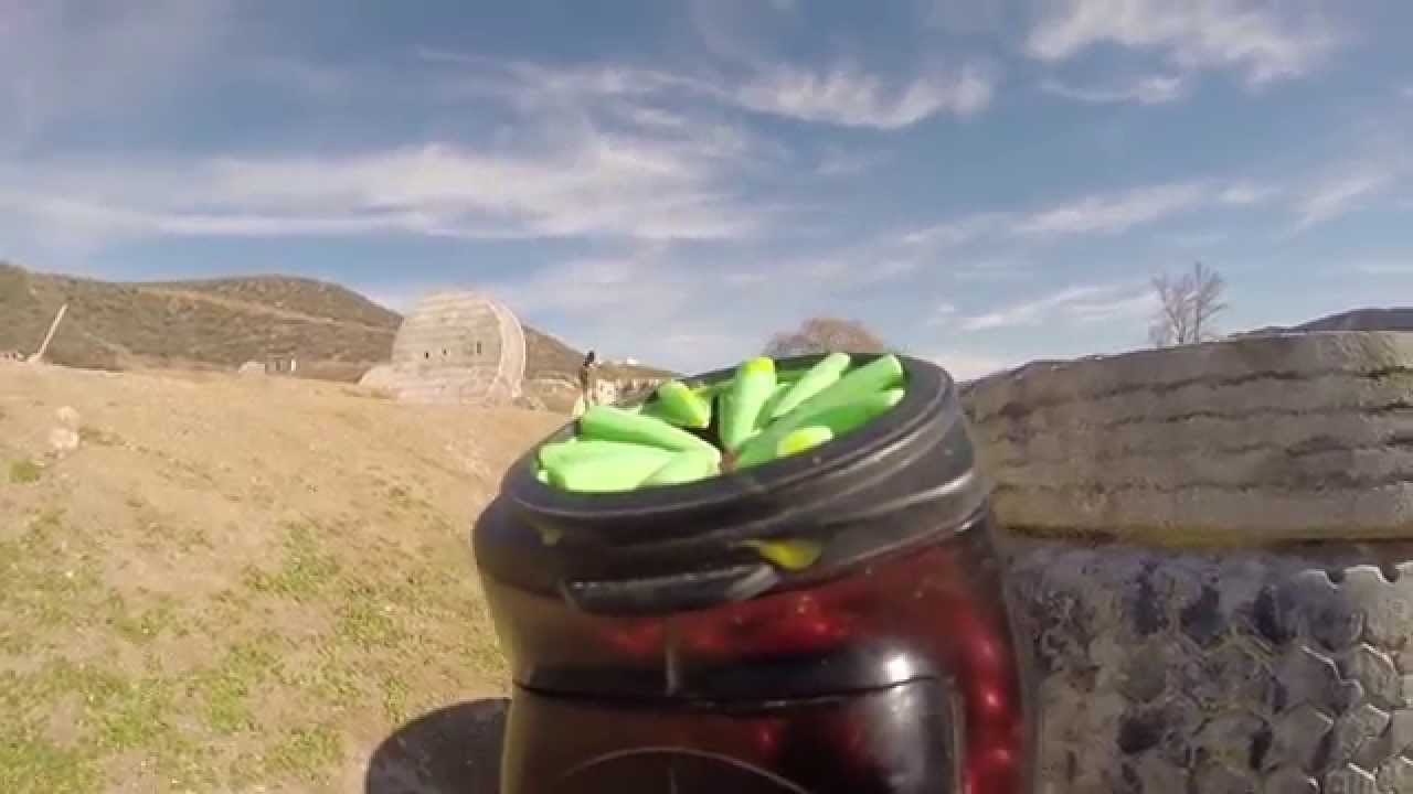 CPP 1/4/15 Tire Field Round 3 GoPro Paintball w/ zoom cam YouTube