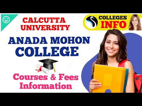 Ananda Mohan College Courses | College under Kolkata University | Studyfact