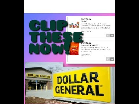 FREE Clip These Digital Coupons Right Now Dollar General