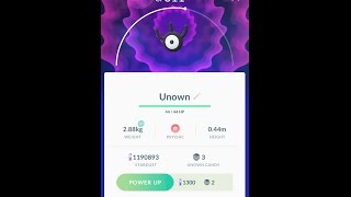 First Ever Wild Unown!!! Rarest Pokémon in Pokémon Go!!!!